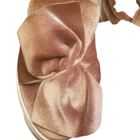 JSlides | Annabelle | Platform Sneaker | Bow | Size: 7M - Picture 4 of 16